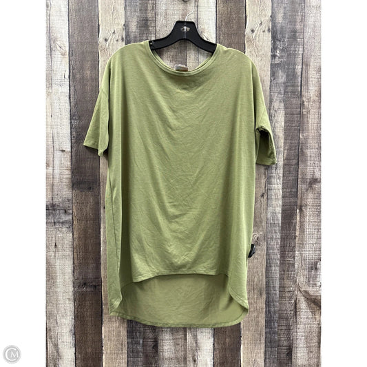 Top Short Sleeve By Lularoe In Green, Size: Xs