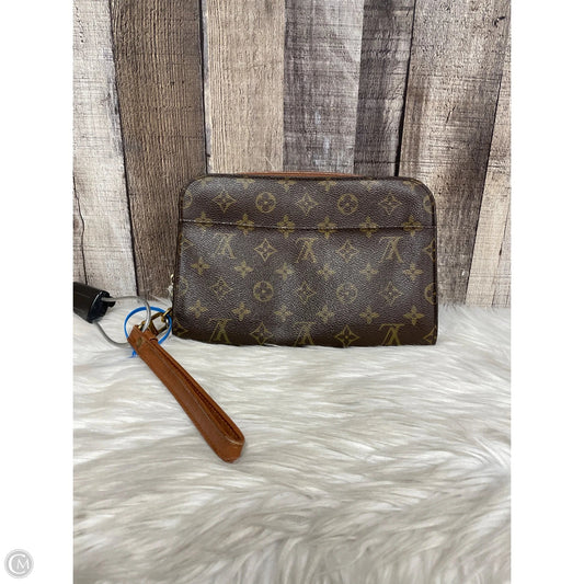 Clutch Luxury Designer By Louis Vuitton, Size: Medium
