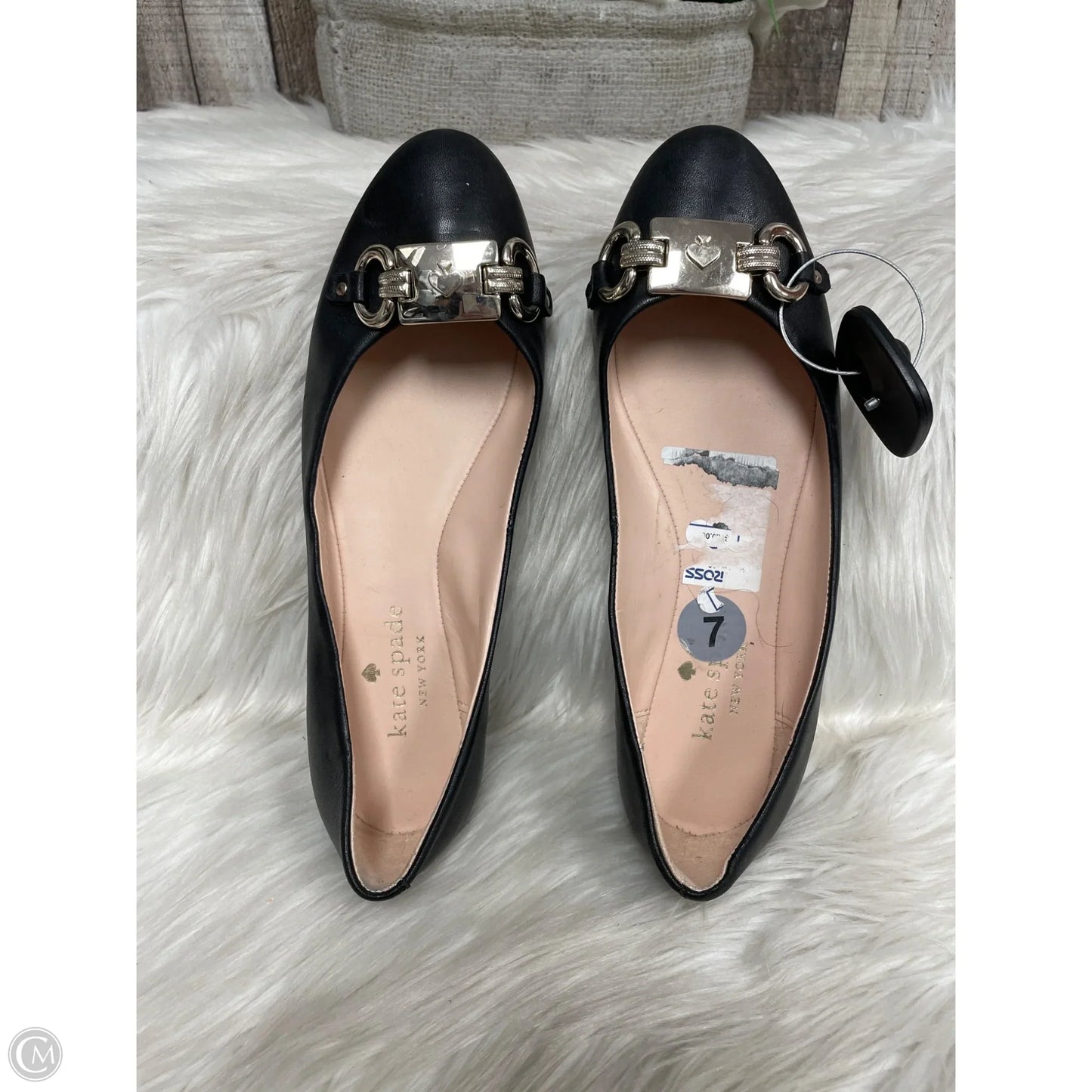 Shoes Designer By Kate Spade In Black, Size: 7