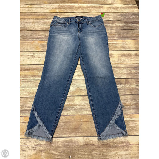 Jeans Straight By 1822 Denim In Blue Denim, Size: 12