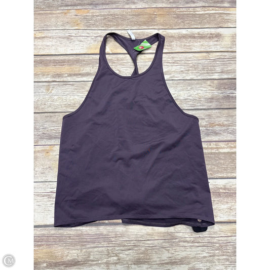 Athletic Tank Top By Fabletics In Purple, Size: S
