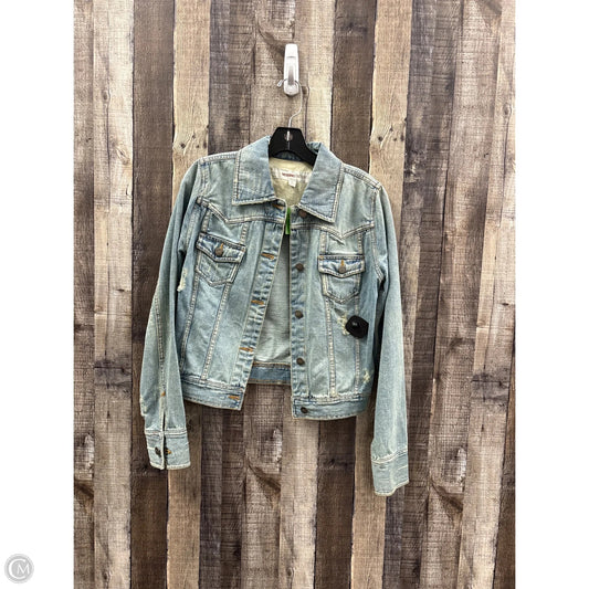 Jacket Denim By Mossimo In Blue Denim, Size: M