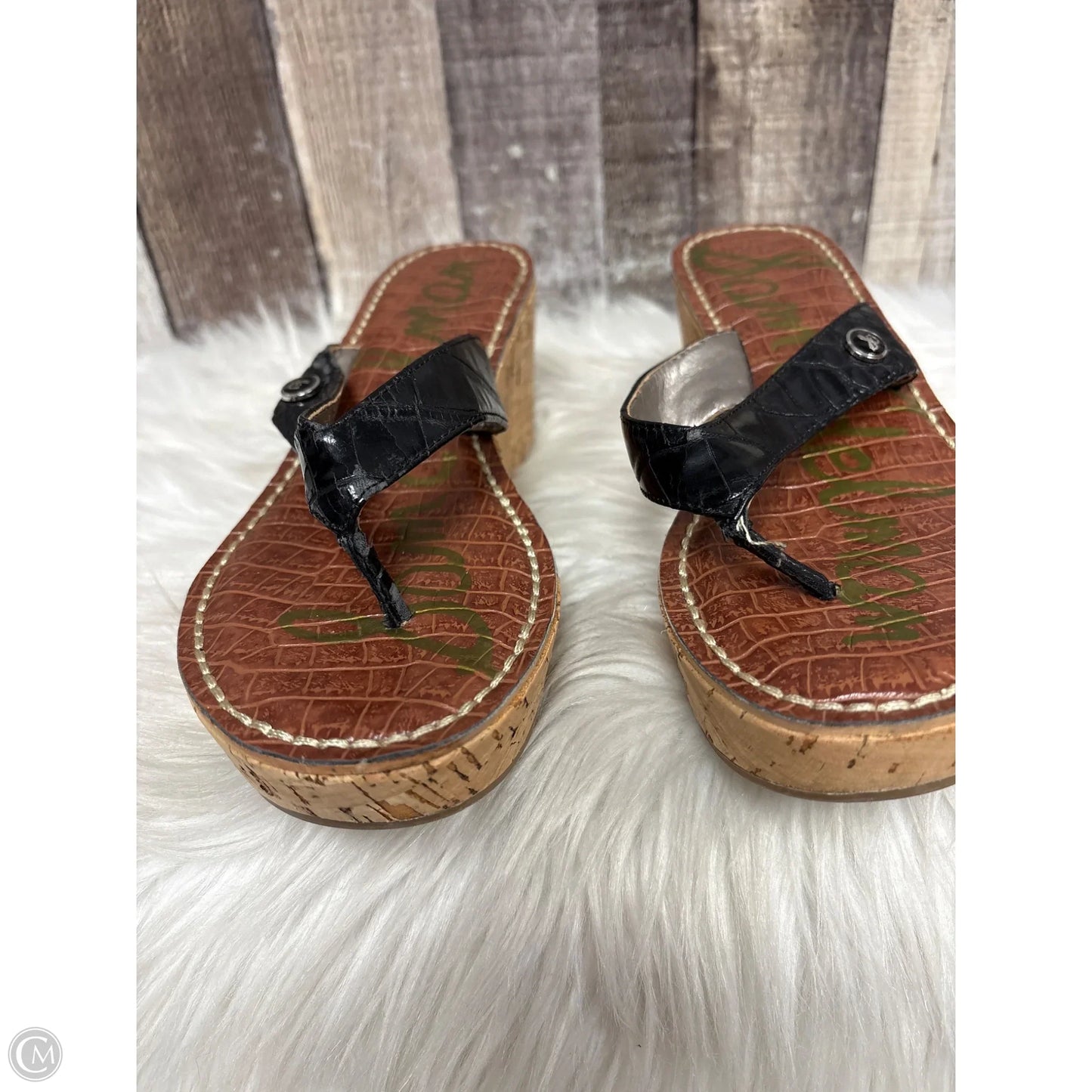 Sandals Flats By Sam Edelman In Brown, Size: 7