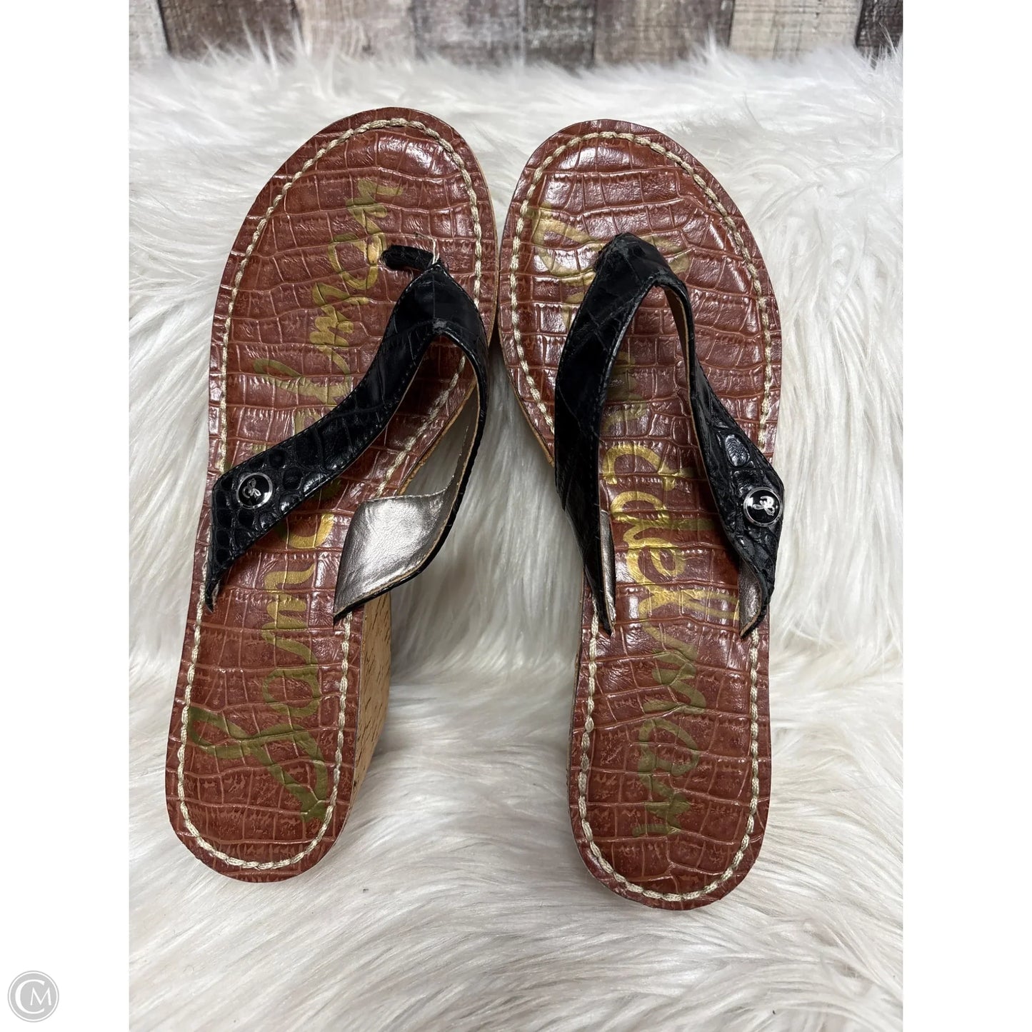 Sandals Flats By Sam Edelman In Brown, Size: 7