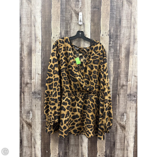 Dress Casual Midi By Bloomchic In Animal Print, Size: 3x