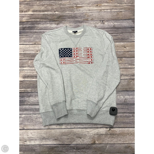 Sweatshirt Crewneck By J. Crew In Grey, Size: S