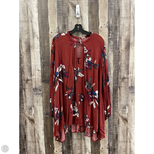 Dress Casual Midi By Free People In Red, Size: S