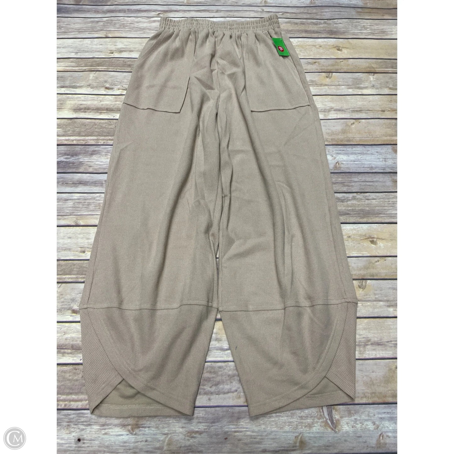 Pants Lounge By Cmf In Tan, Size: S