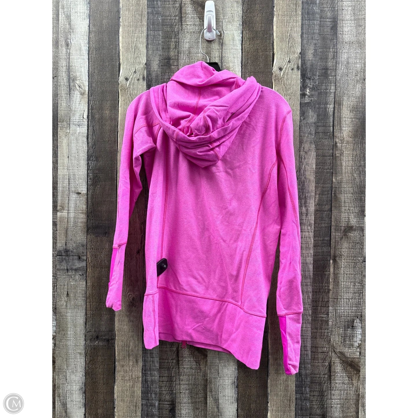 Athletic Jacket By Lululemon In Pink, Size: 8