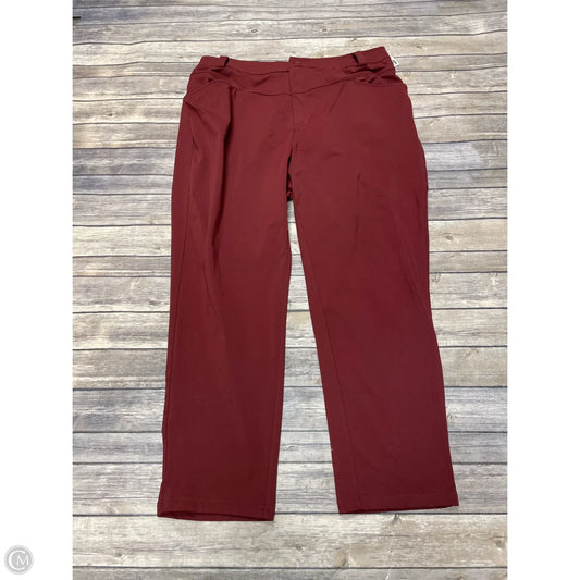 Pants Other By Baleaf In Red, Size: 3x