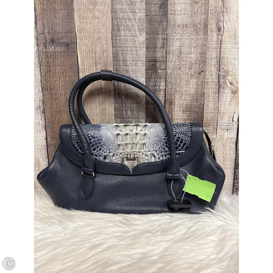Handbag Leather By Cme, Size: Medium