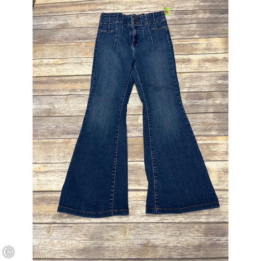 Jeans Flared By We The Free In Blue Denim, Size: 12