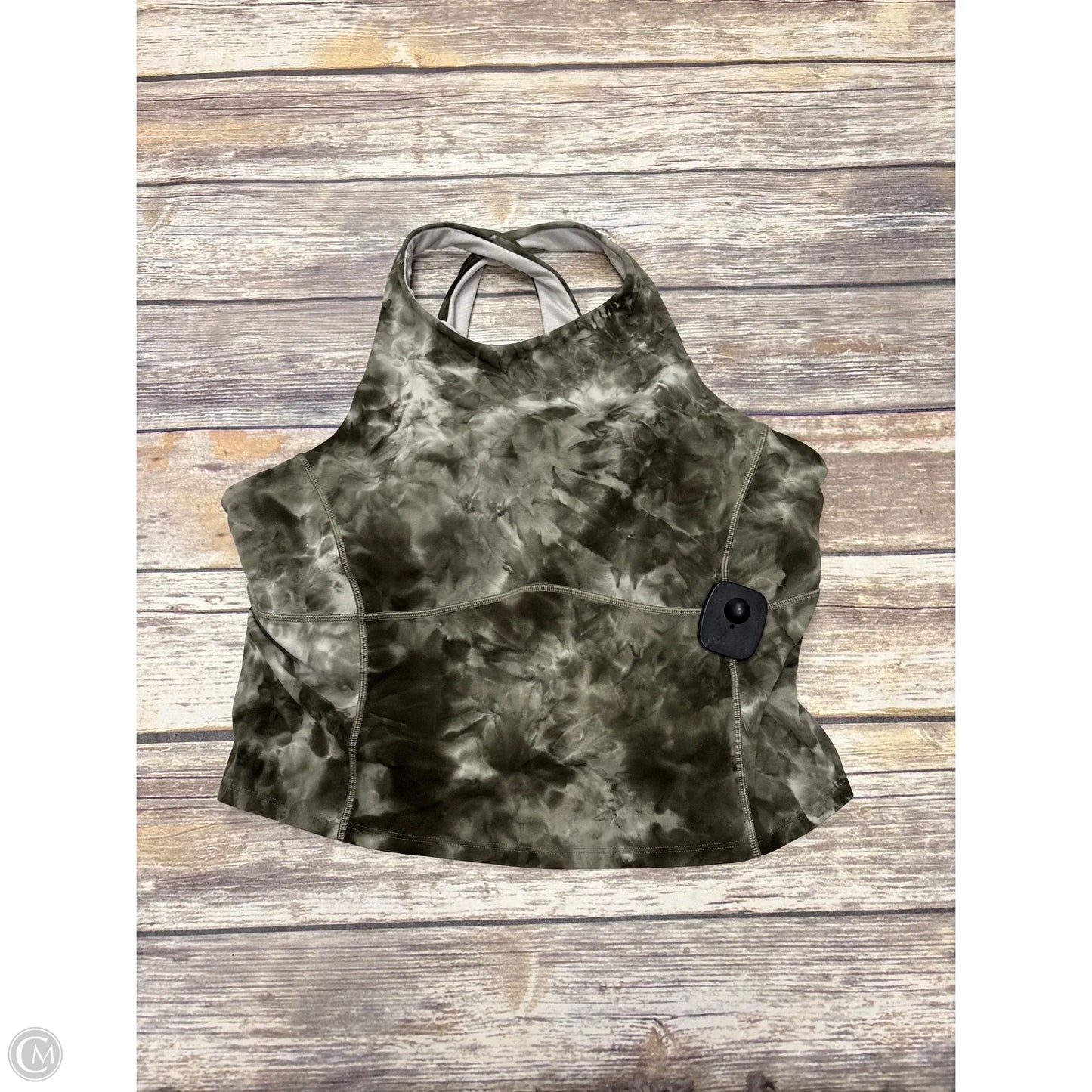 Athletic Tank Top By Lululemon In Green, Size: 12
