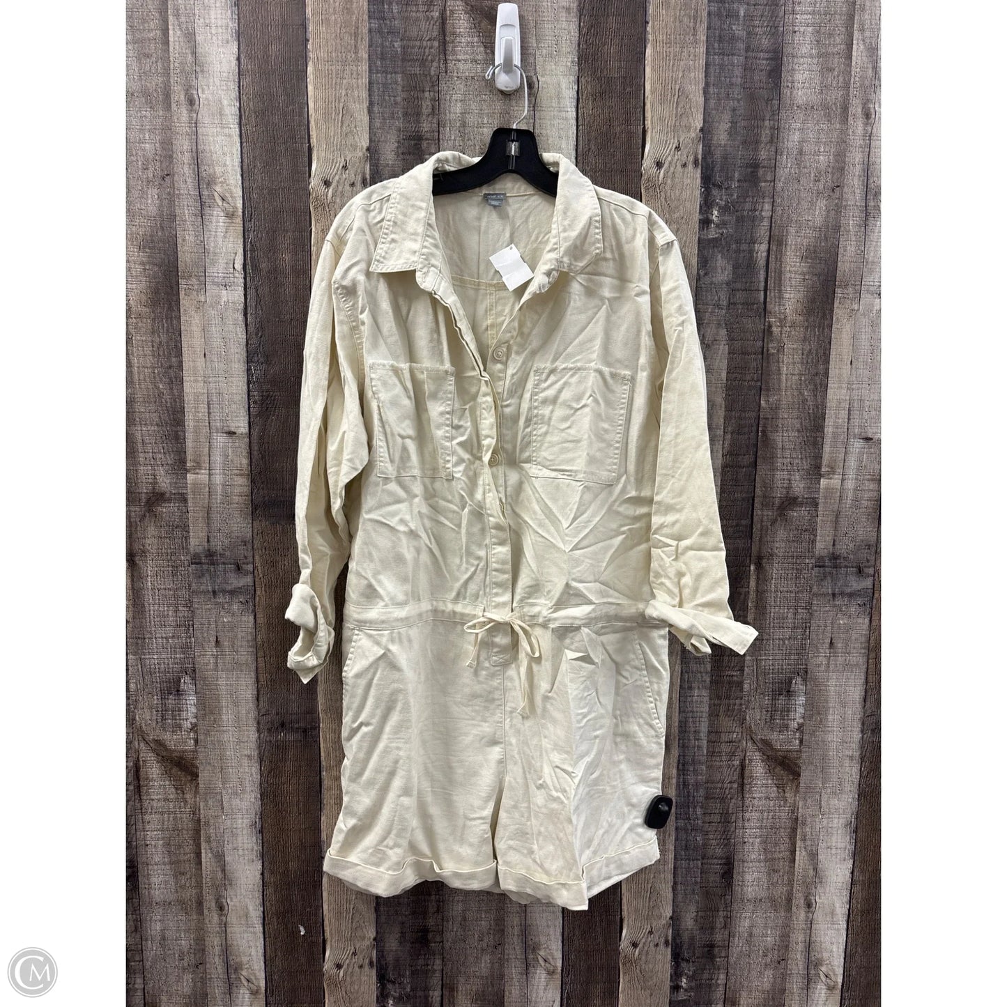 Dress Casual Midi By Aerie In Beige, Size: Xl