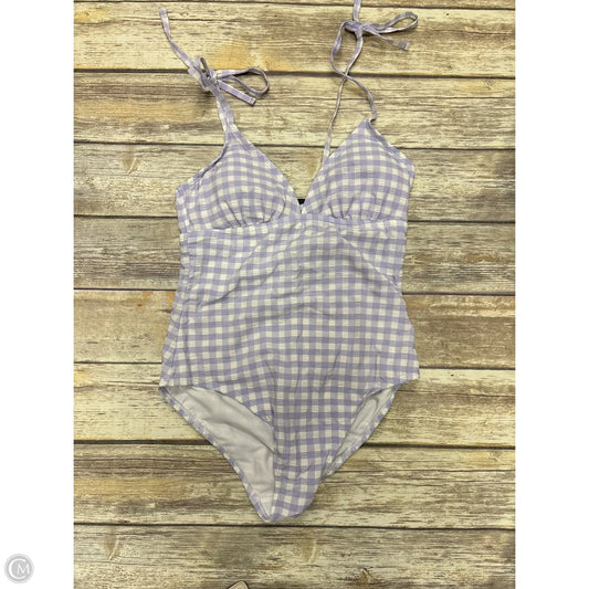 Swimsuit By Kona Sol In Purple & White, Size: M