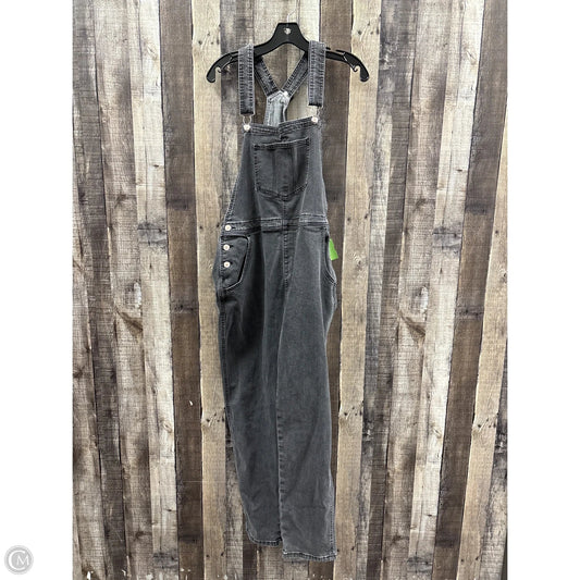 Overalls By Cme In Black Denim, Size: L