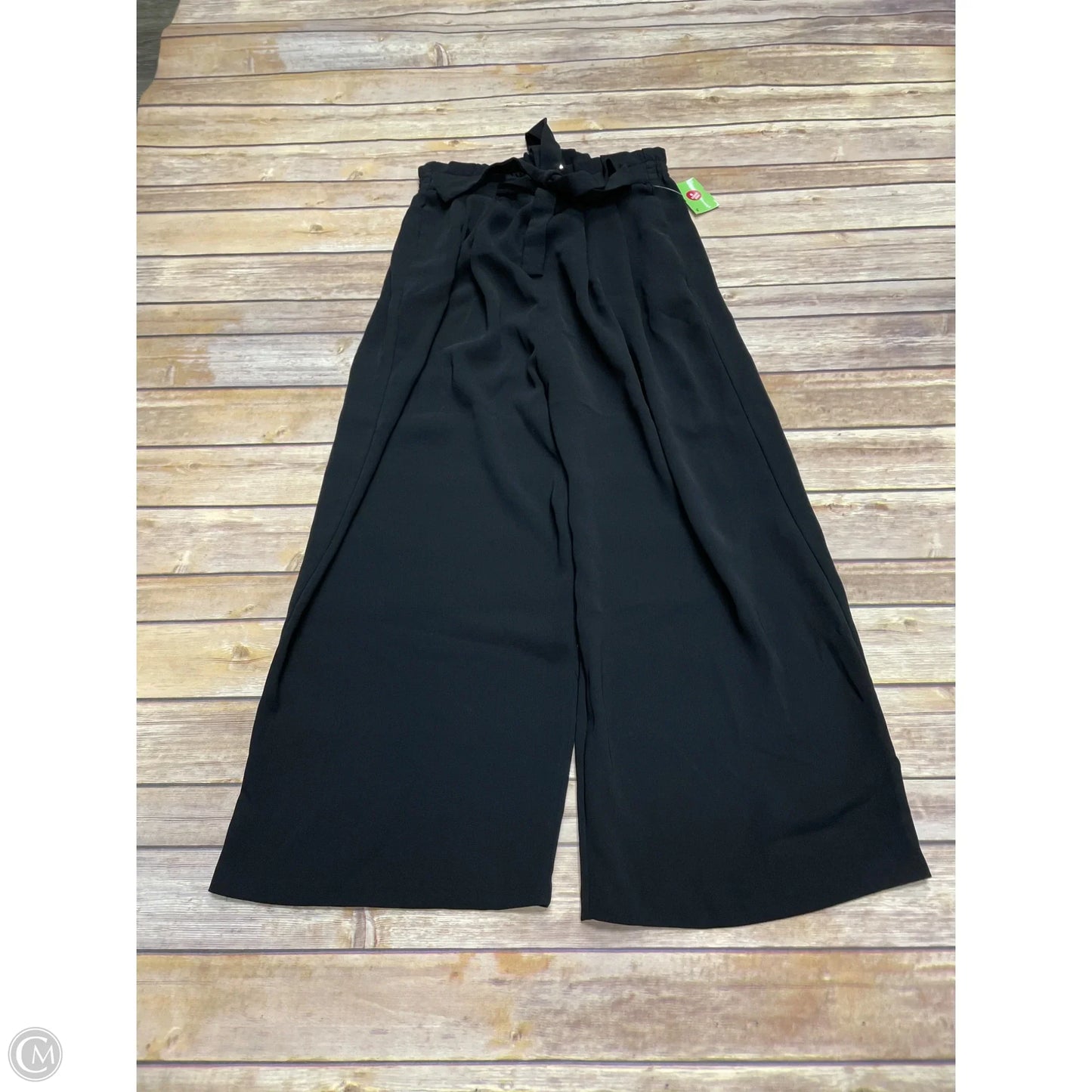 Pants Cropped By Zara In Black, Size: M