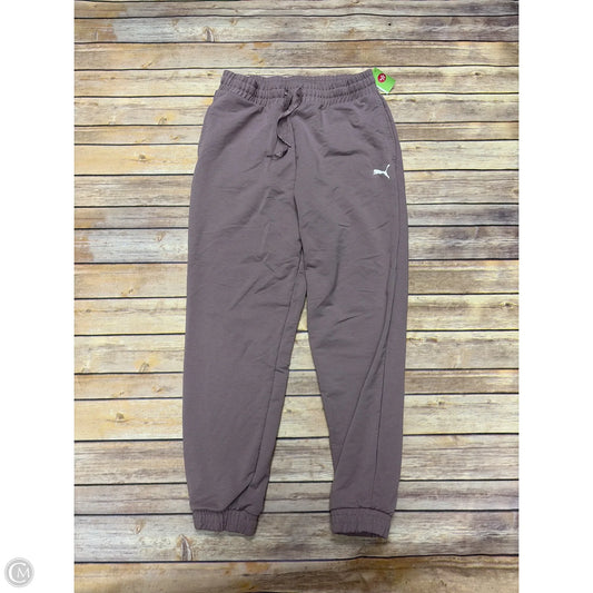 Pants Joggers By Puma In Purple, Size: M