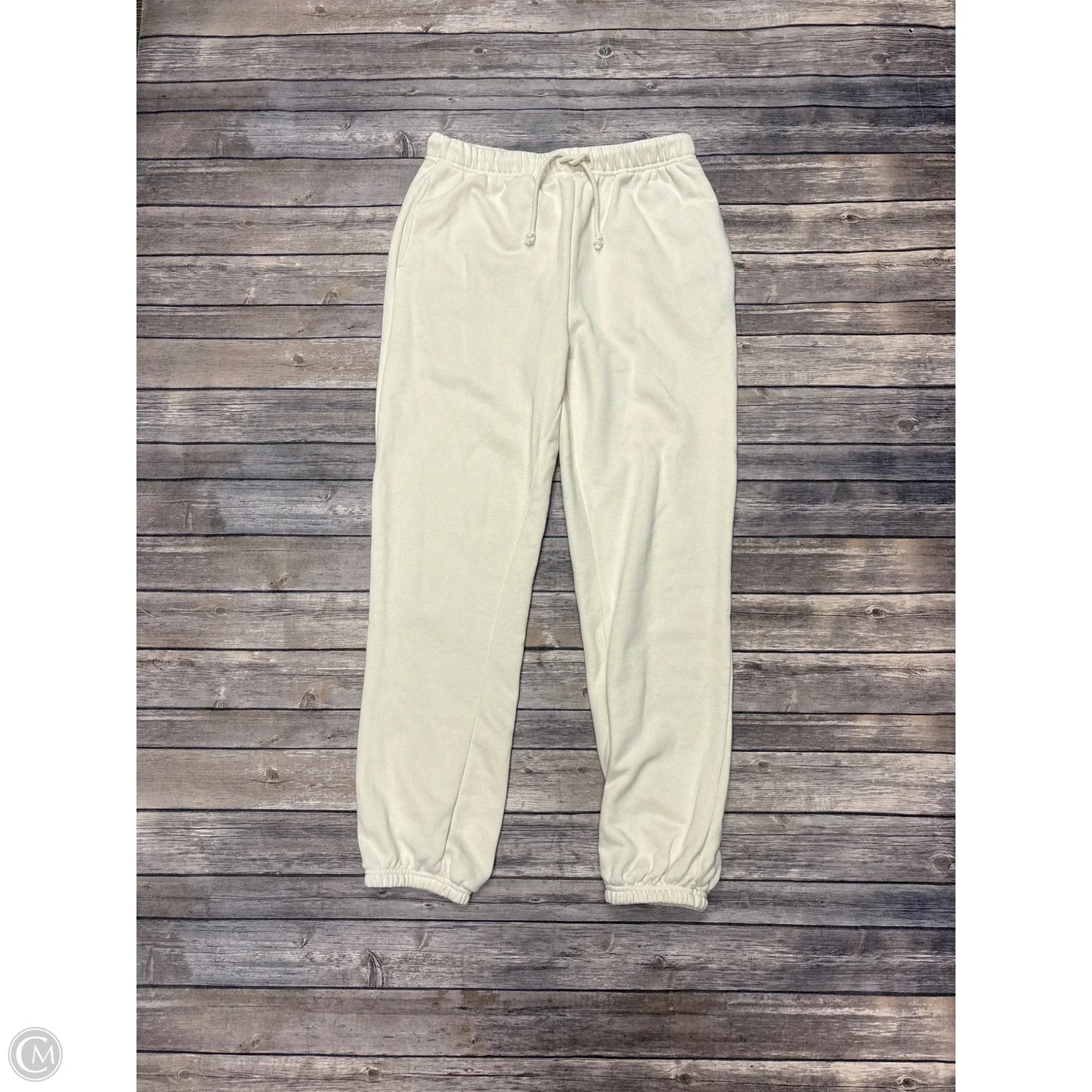 Pants Joggers By No Boundaries In Cream, Size: S