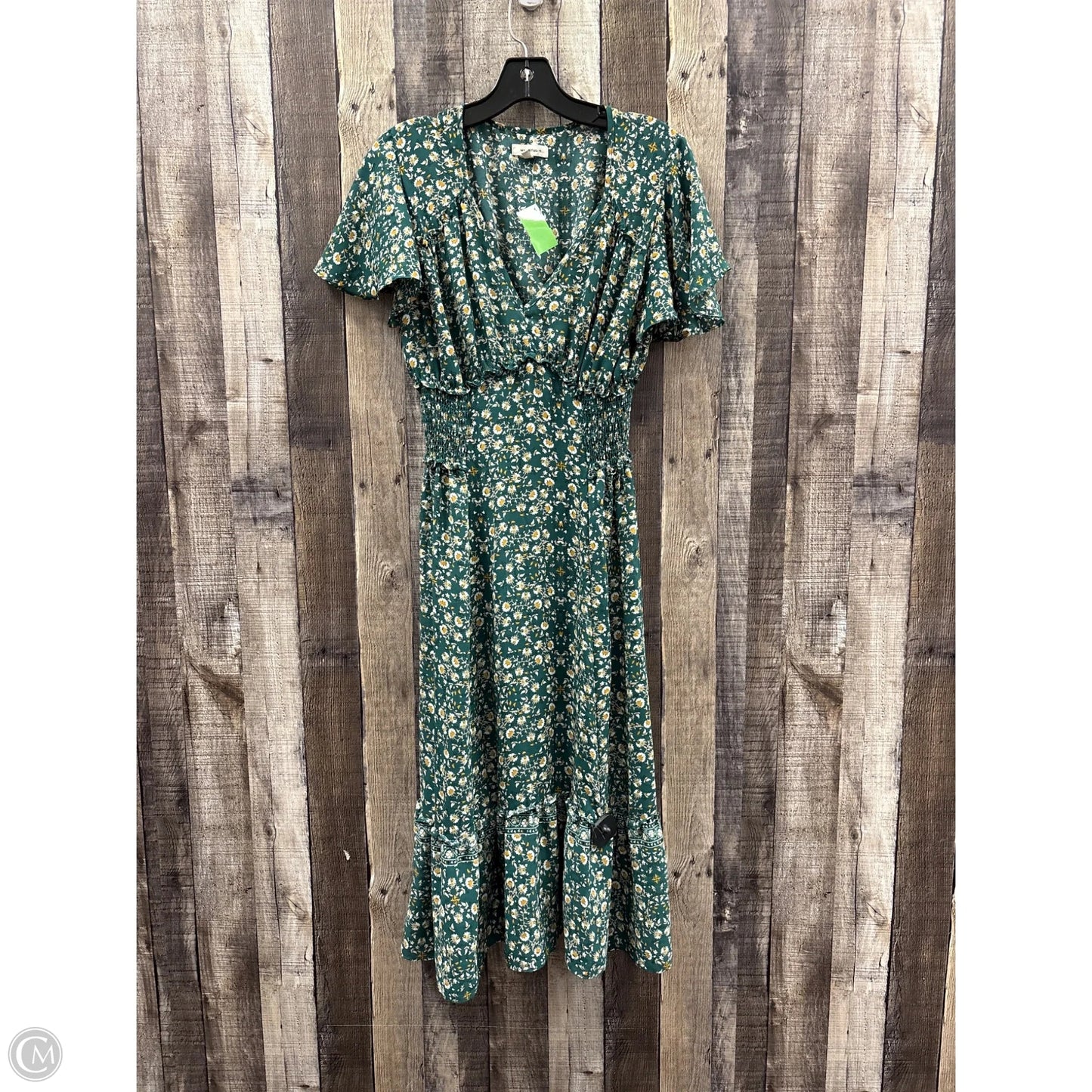 Dress Casual Maxi By Max Studio In Green, Size: M