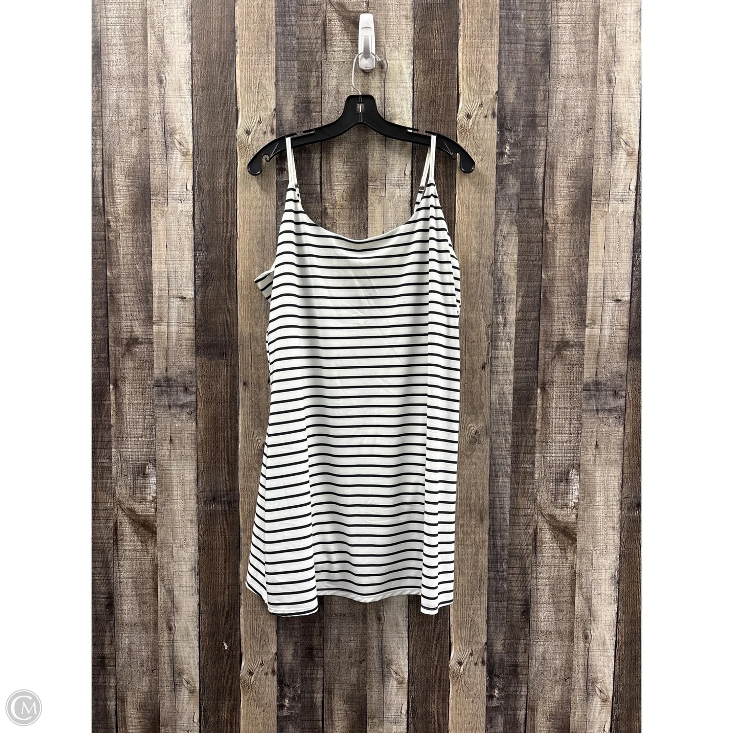 Dress Casual Midi By Abercrombie And Fitch In Striped Pattern, Size: Xl