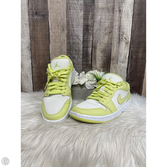 Shoes Luxury Designer By Jordan In Green, Size: 9