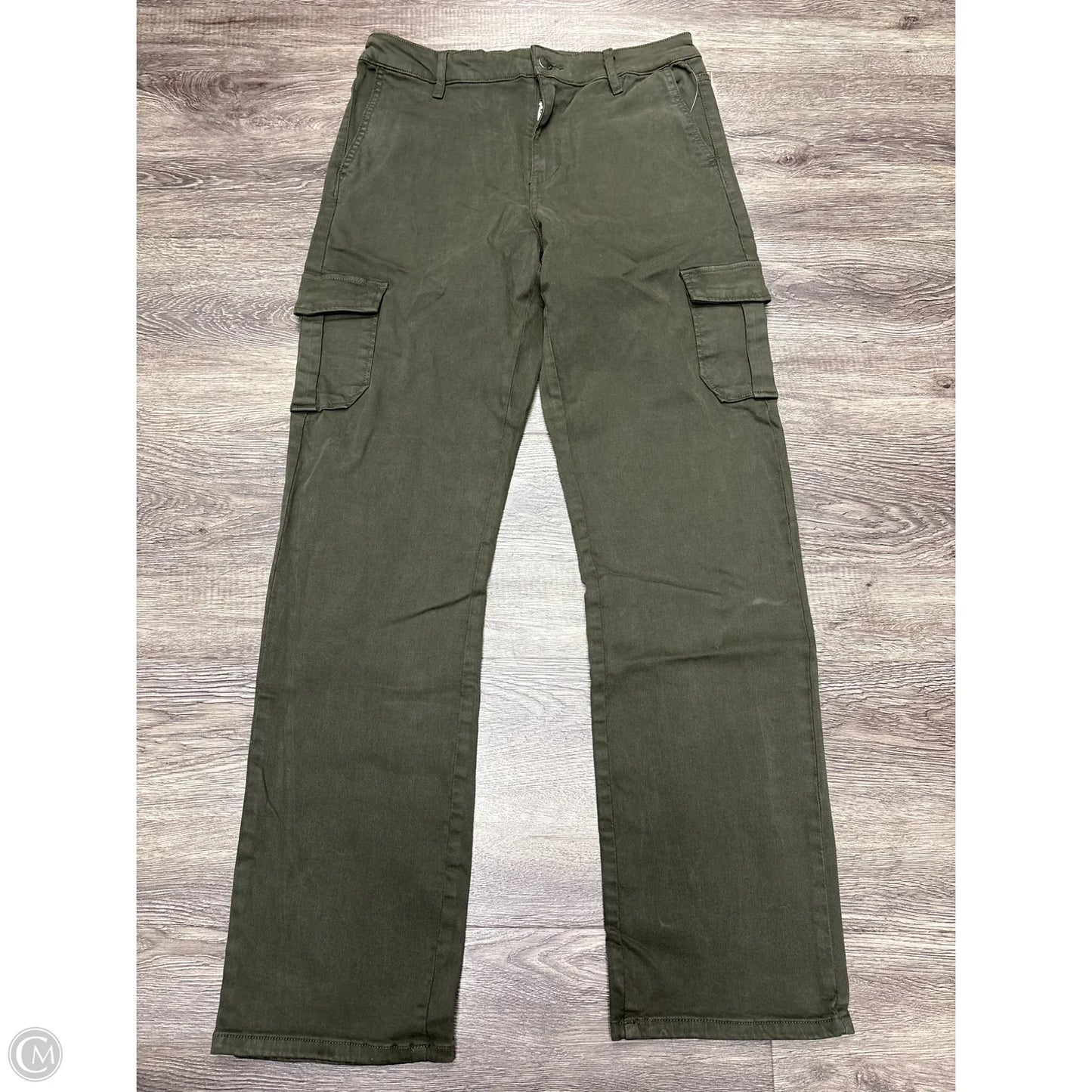 Jeans Straight By Well Worn In Green, Size: 10