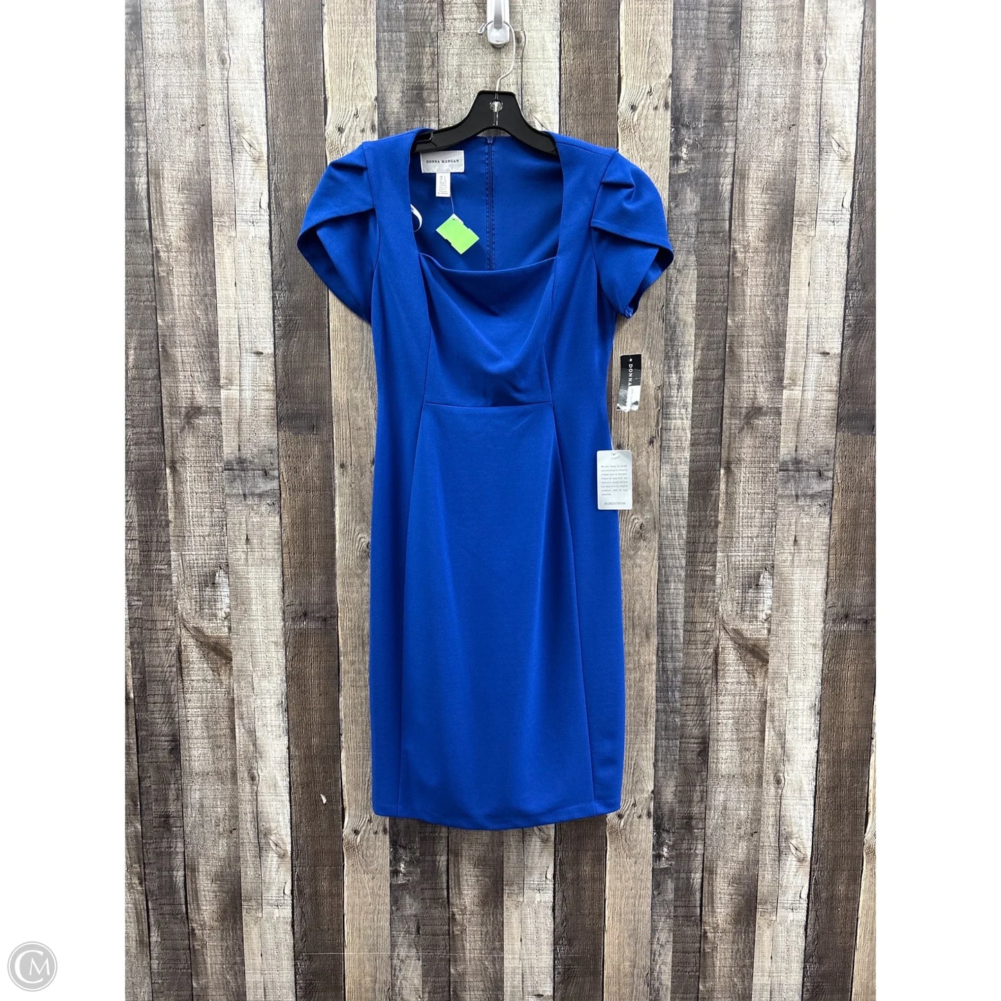 Dress Casual Midi By Donna Morgan In Blue, Size: 2