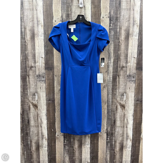 Dress Casual Midi By Donna Morgan In Blue, Size: 2