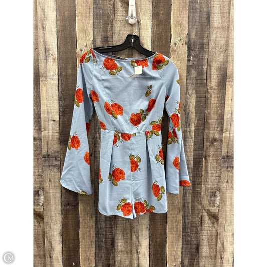 Romper By Urban Outfitters In Floral Print, Size: S