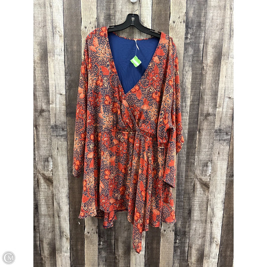 Dress Casual Midi By Free People In Multi-colored, Size: L
