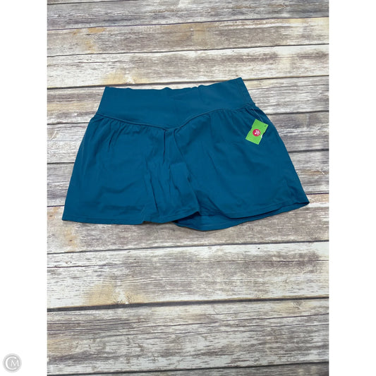 Athletic Shorts By Joy Lab In Blue, Size: L