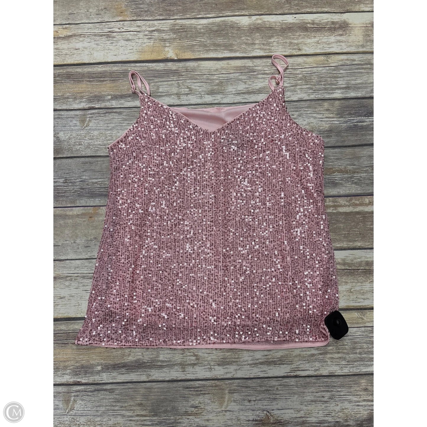 Top Sleeveless By Cme In Pink, Size: M