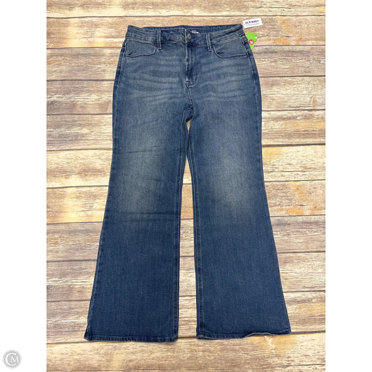 Jeans Flared By Old Navy In Blue Denim, Size: 6p