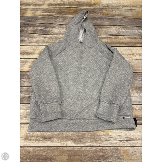 Athletic Jacket By Nine West In Grey, Size: Xl