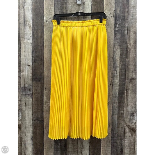Skirt Maxi By J. Crew In Yellow, Size: S