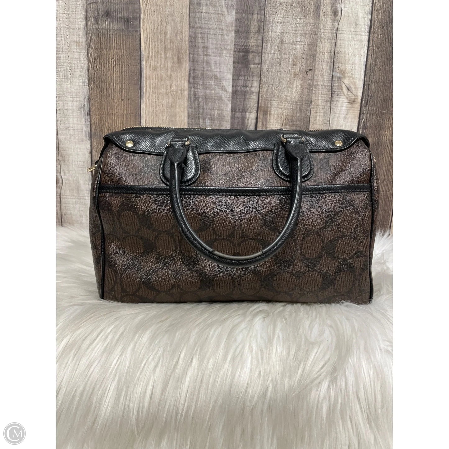 Handbag Designer By Coach, Size: Medium