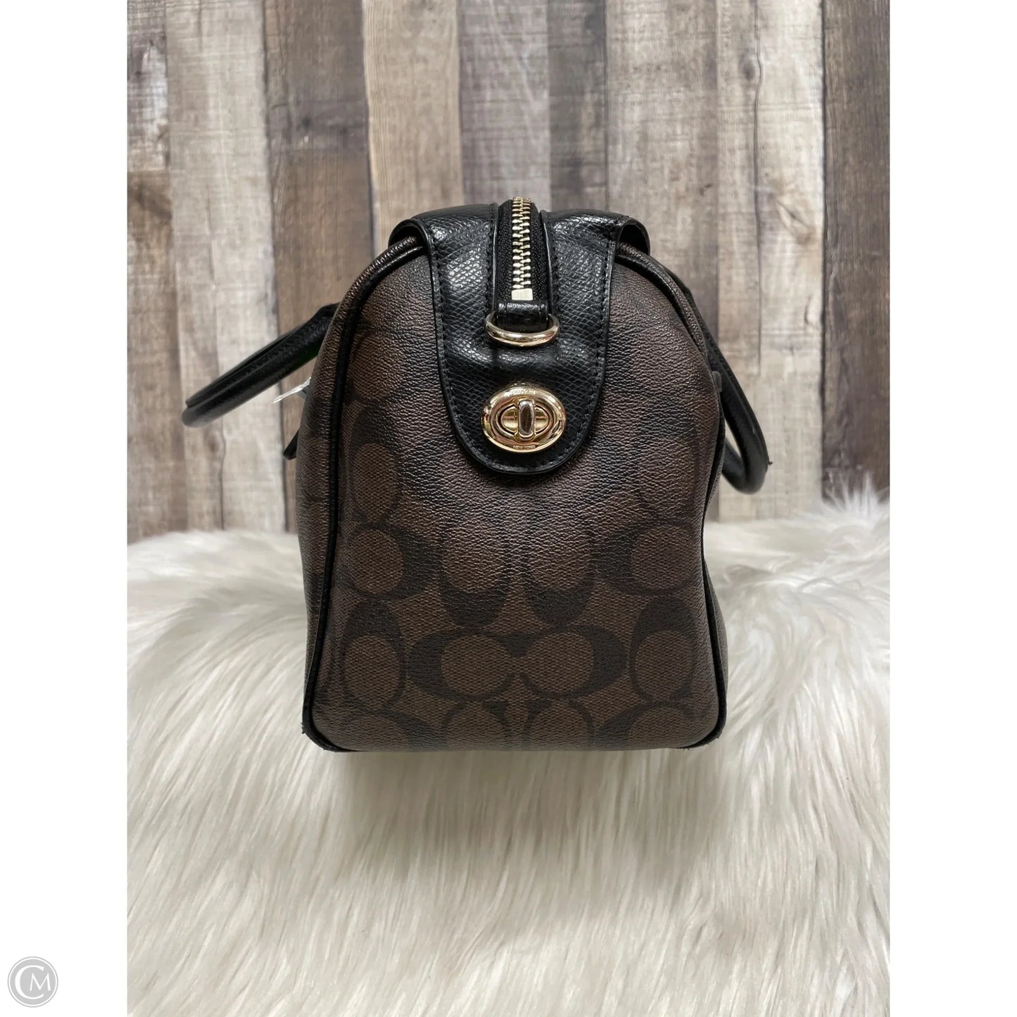 Handbag Designer By Coach, Size: Medium