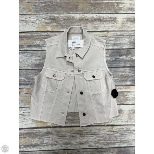 Vest Other By Evereve In Tan Denim, Size: M