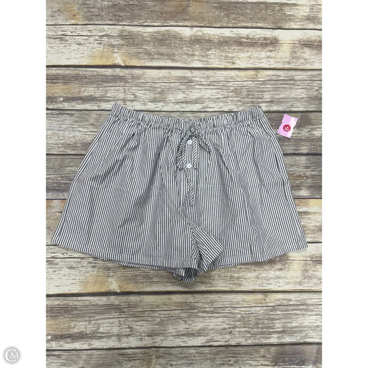 Shorts By Cupshe In Grey & White, Size: Xl