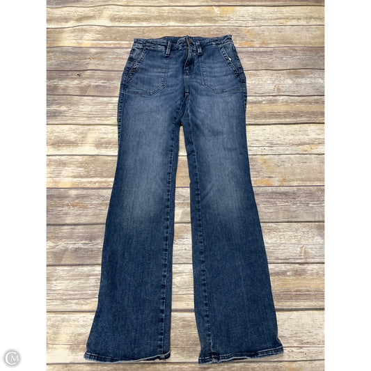 Jeans Straight By Not Your Daughters Jeans In Blue Denim, Size: 4