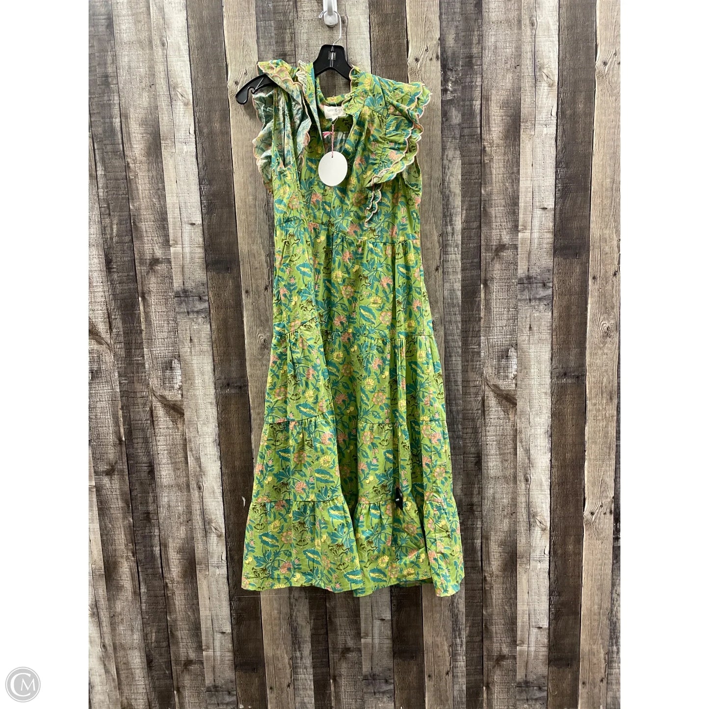 Dress Casual Maxi By Umgee In Green, Size: L