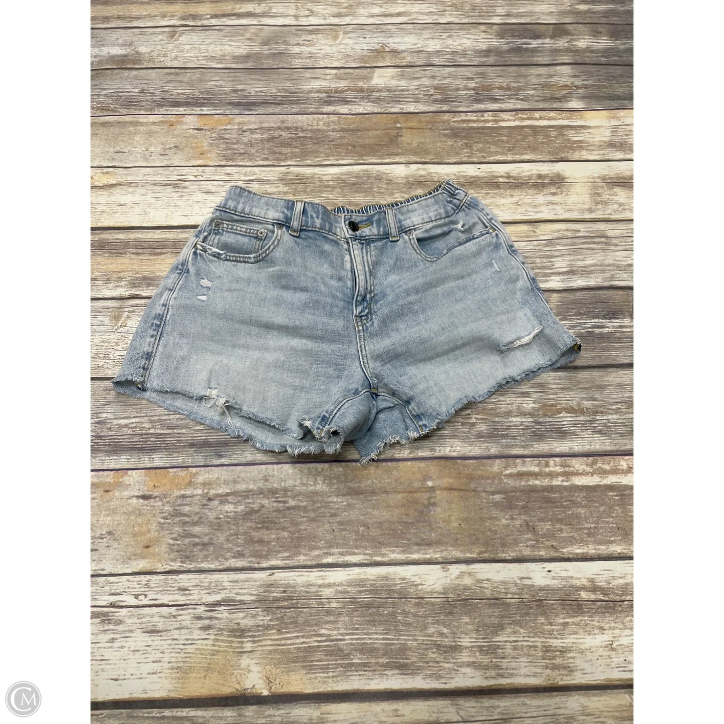 Shorts By Aerie In Blue Denim, Size: M