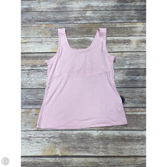 Tank Top By Joyspun In Pink, Size: L