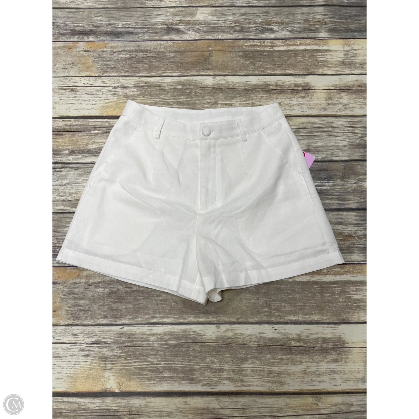 Shorts By Cme In White, Size: M