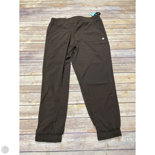 Athletic Pants By Lularoe In Brown, Size: L