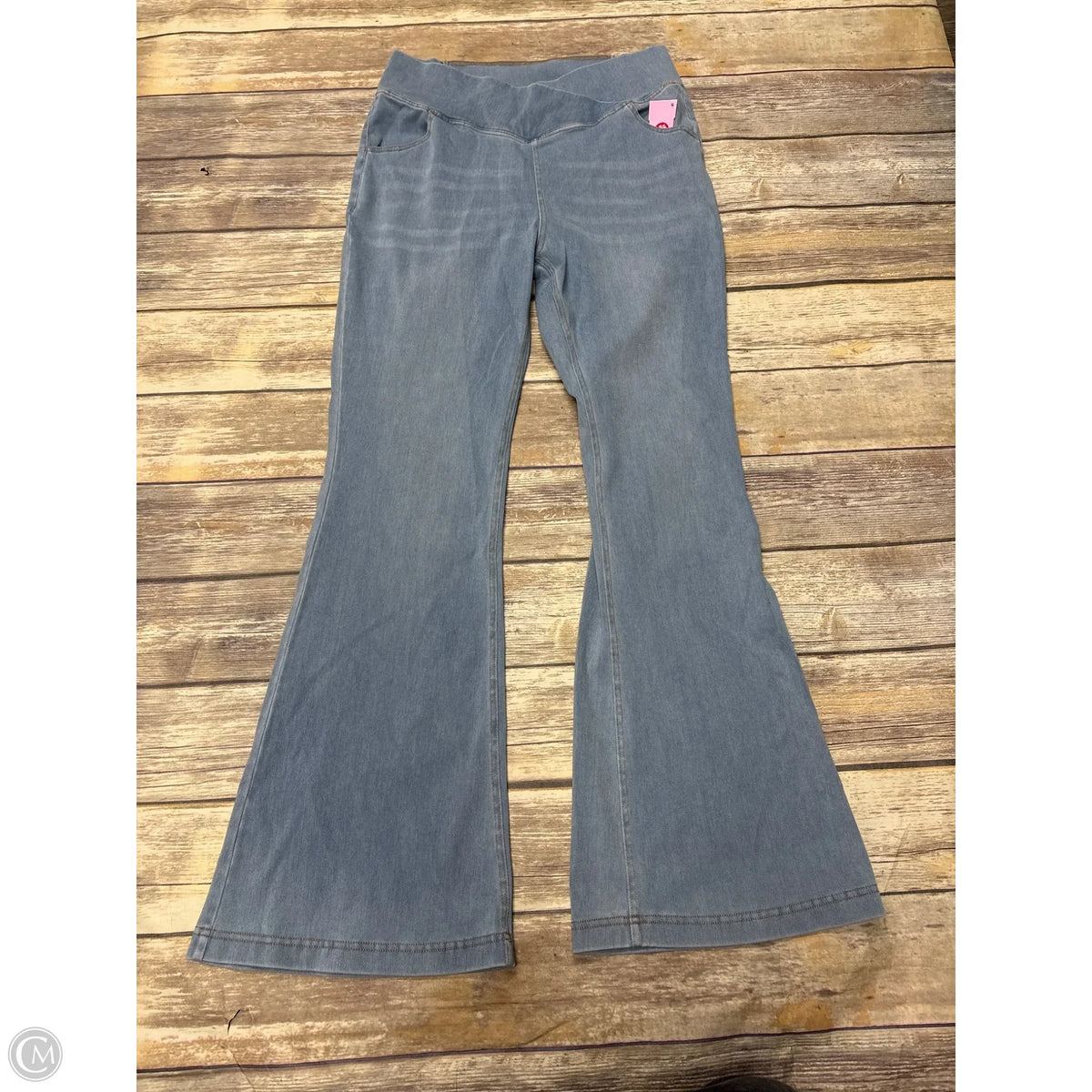 Jeans Flared By Cme In Blue Denim, Size: L