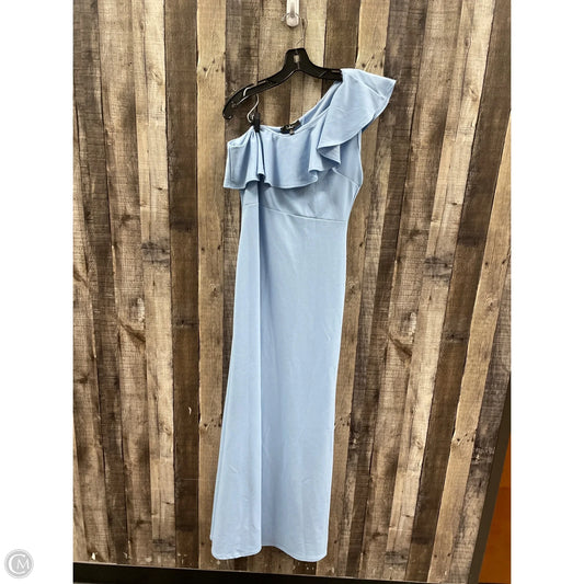 lulus casual maxi dress Molinetto Navy Blue Lace Ruffled Tiered Sleeveless Maxi Dress