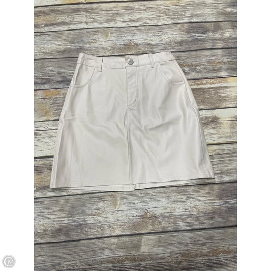 Skirt Midi By Madden Nyc In Cream, Size: S