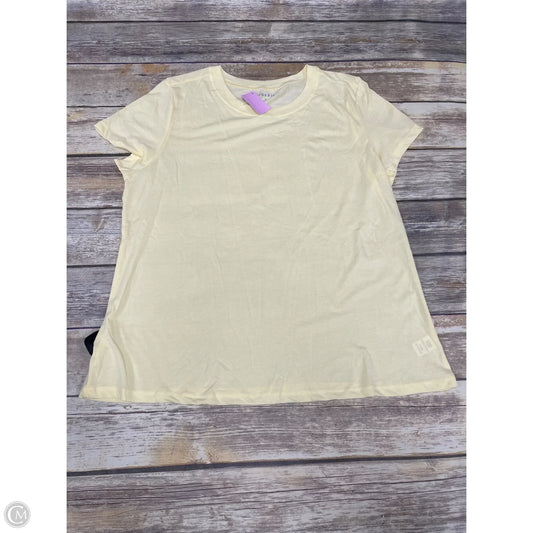 Top Short Sleeve By Torrid In Yellow, Size: 3x